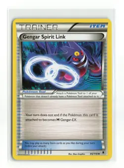 GENGAR SPIRIT LINK 95/119 PHANTOM FORCES NON HOLO POKEMON TCG LP - Image 1