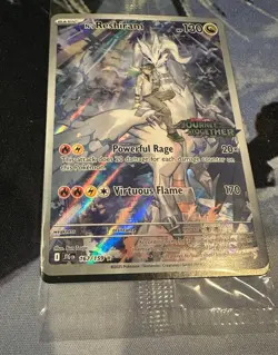 Pokemon SEALED N's Reshiram Foil card 167/159 Journey Together Stamped Promo - Image 1