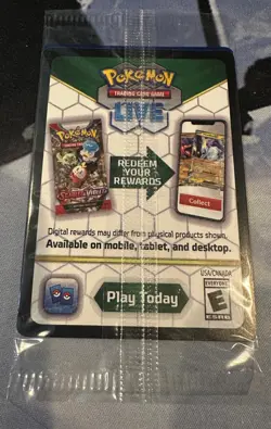 Pokemon SEALED N's Reshiram Foil card 167/159 Journey Together Stamped Promo - Image 2