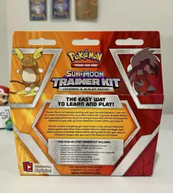 Pokemon Sun & Moon Trainer Kit: Lycanroc & Alolan Raichu (ENGLISH) (SEALED) - Image 2