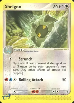 Shelgon 20/97 Ex Dragon Rare Pokemon Card - Image 1