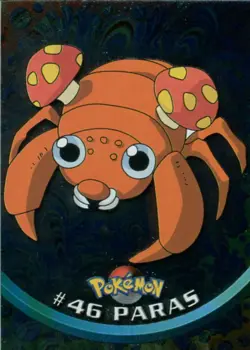 Paras - #46 Foil Series 1 (Topps) Pokemon Card - NM/M - Image 1