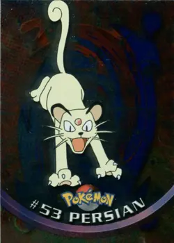 Persian - #53 Foil Series 1 (Topps) Pokemon Card - NM/M - Image 1