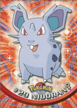 Nidoran F - #29 Series 1 (Topps) Pokemon Card - NM/M - Image 1