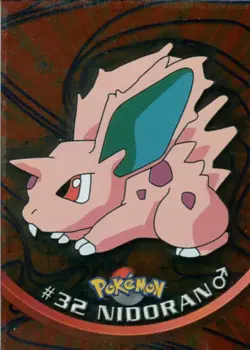 Nidoran M - #32 Foil Series 1 (Topps) Pokemon Card - NM/M - Image 1