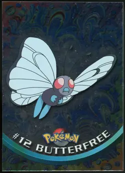 Butterfree - #12 Foil Series 1 (Topps) Pokemon Card - Image 1