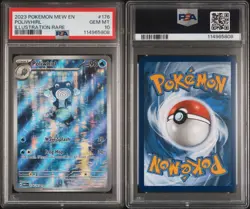 Poliwhirl 176/165 Pokemon Scarlet & Violet 151 Illustration Rare PSA 10 GEM MINT - Image 1