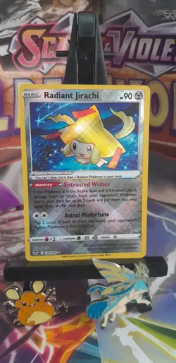 Pokemon Card-Radiant Jirachi 120/195- Silver Tempest- Near Mint - Image 1
