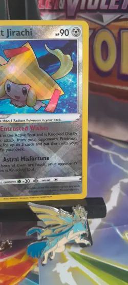 Pokemon Card-Radiant Jirachi 120/195- Silver Tempest- Near Mint - Image 2
