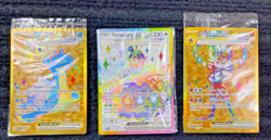 Pokemon Promo Lot Terapagos UPC Box Sealed Cards Lot of 3 Lapras - Image 1