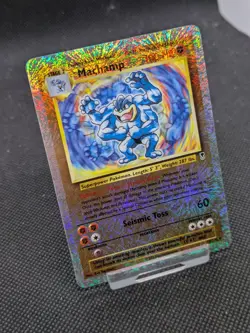 Machamp 15/110 Legendary Collection Reverse Holo Pokemon WOTC Played - Image 2