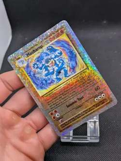 Machamp 15/110 Legendary Collection Reverse Holo Pokemon WOTC Played - Image 3