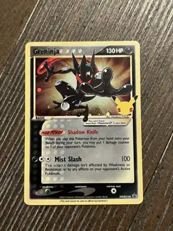 Pokemon Greninja Gold Star SWSH144 Promo SWSH: Sword & Shield Promo - Image 3