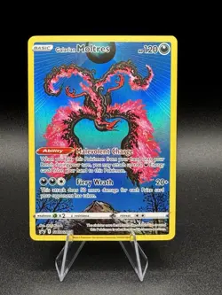 Pokemon TCG Galarian Moltres Sword & Shield SWSH284 Black Star Promo Card NM - Image 1