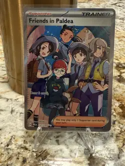 Pokemon SV: Prismatic Evolution Friends in Paldea 137/131 Full Art - Image 1