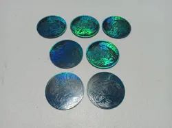 Pokemon Surging Sparks Booster Tin Battle Coin Only Fall Chest 2024 - Image 4
