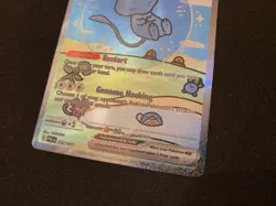 Pokemon 232/091 Mew EX SIR Paldean Fates Bubble Mew Special Illustration Rare - Image 3
