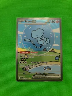 Pokemon 232/091 Mew EX SIR Paldean Fates Bubble Mew Special Illustration Rare - Image 1