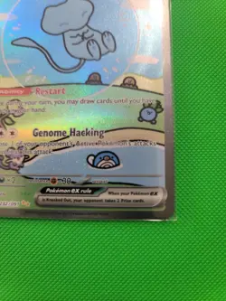 Pokemon 232/091 Mew EX SIR Paldean Fates Bubble Mew Special Illustration Rare - Image 4