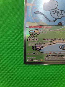 Pokemon 232/091 Mew EX SIR Paldean Fates Bubble Mew Special Illustration Rare - Image 5