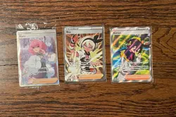 Pokemon TCG - Trainer/Supporter LOT of 3 Cards (Sealed Promo Included) - NM - Image 1