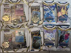 Pokemon TCG: Silver Tempest - Bundle - 3 + 1 pack checklanes + art set blisters! - Image 1