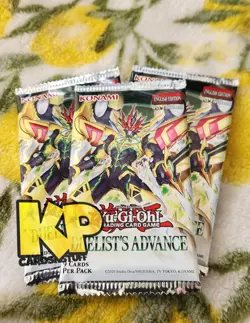 Three (3) Duelist Advance Yu-Gi-Oh! TCG Booster Packs ☆☆☆ FREE SHIPPING ☆☆☆ - Image 1