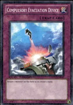 Compulsory Evacuation Device Duel Terminal Common DT03-EN046 Yu-Gi-Oh! - Image 1