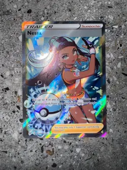 Pokemon TCG Cards Nessa TG27/TG30 Lost Origin Full Art Ultra Rare Holo NM - Image 3