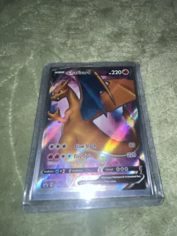 Pokemon TCG Charizard v SWSH050 Sword & Shield Promo Holo Card - Image 2