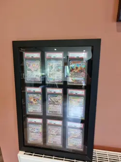 Prismatic Evolutions Surprise Box Stamped EX Promo Cards 9/9 Complete PSA 9 Set - Image 1