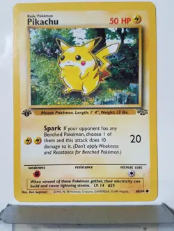 Pikachu 60/64 - NM - 1ST EDITION - Jungle Pokemon Card - $2 Combined Shipping - Image 1