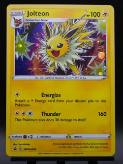 9 Cards Eevee Evolution SWSH Black Star Promos Set Pokemon Cards NM/LP - Image 5
