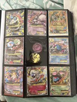 Pokemon Massive Collection 2 Full Booklets Of Cards - Image 1