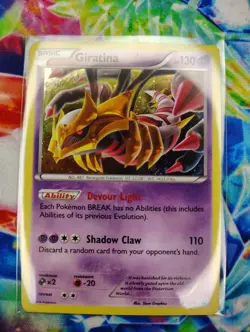 Pokemon Giratina XY184 Black Star Promo, Three Pack Blister Promo Card - Image 1