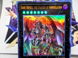 Dark Armed The Dragon of Annihilation yu-gi-oh ultra rare foil trading card - Image 2