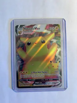 Pokemon Pikachu VMAX SWSH062 25th Anniversary Celebrations Promo Card NM Holo - Image 3