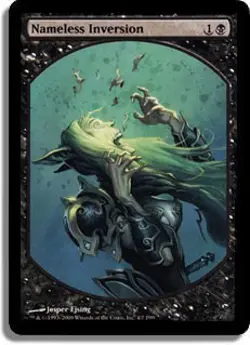 Nameless Inversion (Player Rewards Textless) Promo HEAVILY PLD CARD ABUGames - Image 1