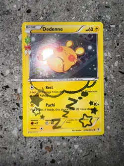 Pokemon TCG Cards Dedenne RC10/RC32 Generations Radiant Collection Holo EXC - Image 3