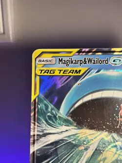 Magikarp & Wailord GX Jumbo/Oversized Promo Card SM166 Tag Team Pokemon Card Tcg - Image 4