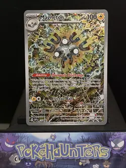 Pokemon Card Magneton SVP 159 Black Star Promo Surging Sparks Pokemon Center NM - Image 1