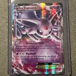 Espeon EX 52/122 Holo Ultra Rare - XY Breakpoint Pokemon Card - NM - Image 1