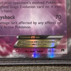 Espeon EX 52/122 Holo Ultra Rare - XY Breakpoint Pokemon Card - NM - Image 3