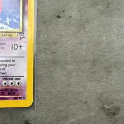Mewtwo Base Set 2 Holo Rare 10/130 Pokemon Card Vintage TCG - Image 5