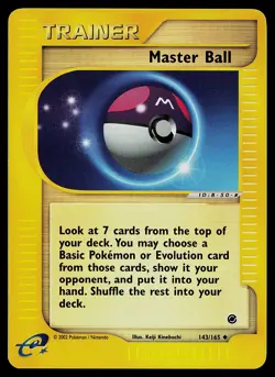 Pokemon Card - Master Ball Expedition 143/165 Reverse Holo - Image 1