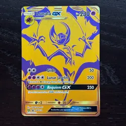 Lunala GX SM103a Pokemon Sun & Moon Black Star Promo Holo Card NM - Image 1