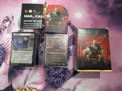 Magic The Gathering MTG UB Fallout Commander Deck Hail Caesar as new - Image 1