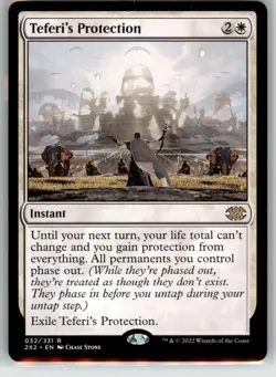 Teferi's Protection MTG Rare (R) #32/331 Double Masters 2022 (2X2) - Image 1