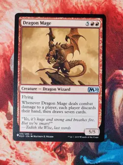 Dragon Mage The List Reprints Magic Gathering MTG PLST - Image 1