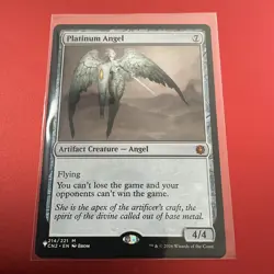 MTG / Platinum Angel / LIST / #214 / Regular / Mythic / NM - Image 1